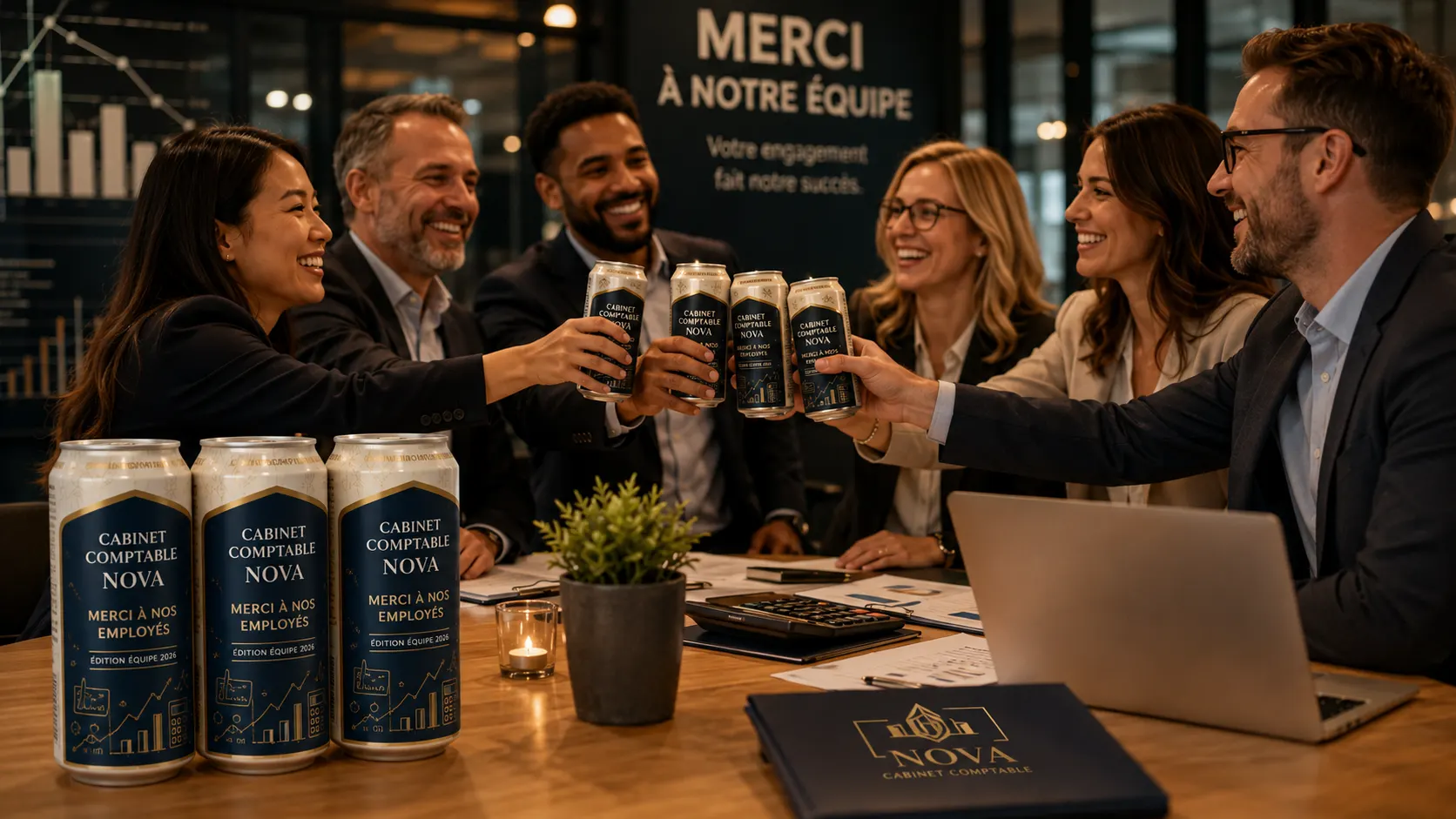 Bière personnalisée offerte comme cadeau client ou cadeau d’entreprise